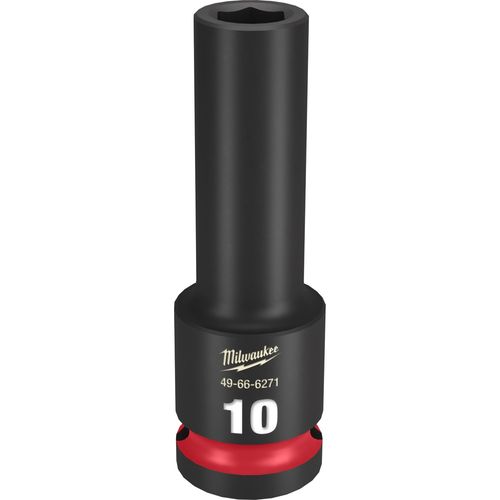 Main product image of SHOCKWAVE Impact Duty 1/2" Drive 10MM Deep 6 Point Socket, 49-66-6271
