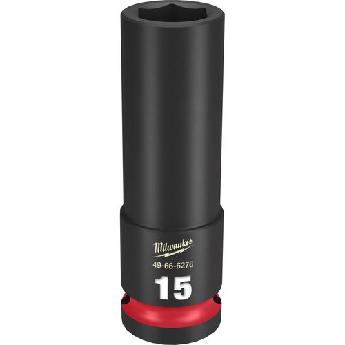 Main product image of SHOCKWAVE Impact Duty 1/2" Drive 15MM Deep 6 Point Socket, 49-66-6276