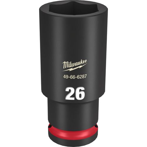 Main product image of SHOCKWAVE Impact Duty 1/2" Drive 26MM Deep 6 Point Socket, 49-66-6287