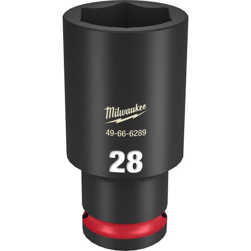 Main product image of SHOCKWAVE Impact Duty 1/2" Drive 28MM Deep 6 Point Socket, 49-66-6289