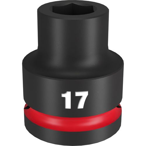 Main product image of SHOCKWAVE Impact Duty 3/4" Drive 17MM Standard 6 Point Socket, 49-66-6356