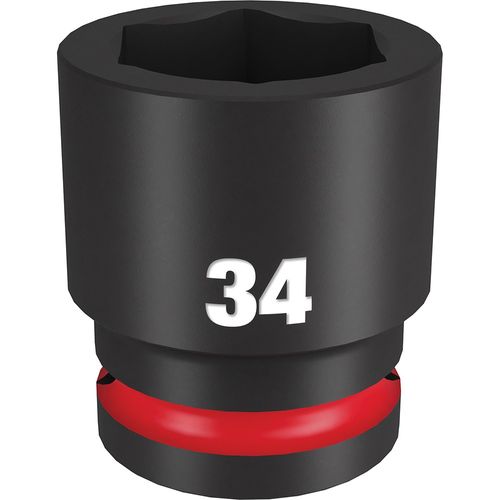Main product image of SHOCKWAVE Impact Duty 3/4" Drive 34MM Standard 6 Point Socket, 49-66-6372