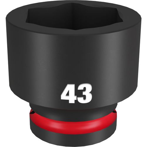 Main product image of SHOCKWAVE Impact Duty 3/4" Drive 43MM Standard 6 Point Socket, 49-66-6381
