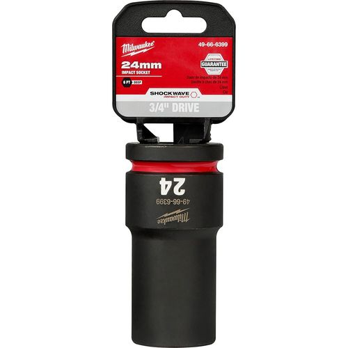 Main product image of SHOCKWAVE Impact Duty 3/4" Drive 24MM Deep 6 Point Socket, 49-66-6399
