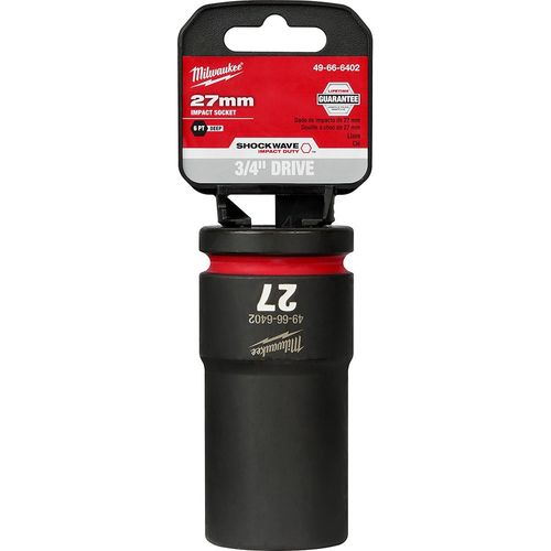 Main product image of SHOCKWAVE Impact Duty 3/4" Drive 27MM Deep 6 Point Socket, 49-66-6402