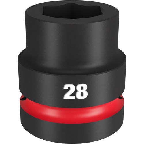 Main product image of SHOCKWAVE Impact Duty 1" Drive 28MM Standard 6 Point Socket, 49-66-6593