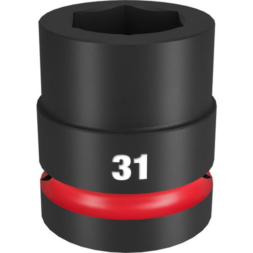 Main product image of SHOCKWAVE Impact Duty 1" Drive 31MM Standard 6 Point Socket, 49-66-6596