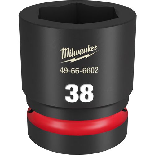Main product image of SHOCKWAVE Impact Duty 1" Drive 38MM Standard 6 Point Socket, 49-66-6602