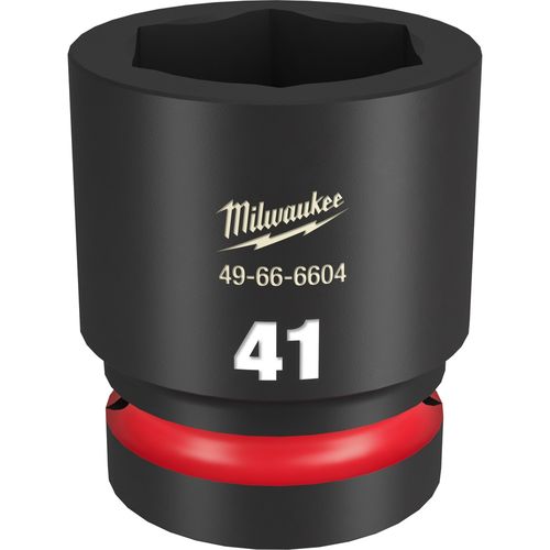 Main product image of SHOCKWAVE Impact Duty 1" Drive 41MM Standard 6 Point Socket, 49-66-6604