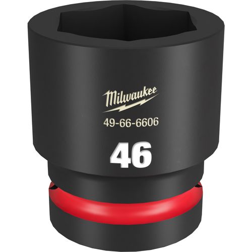 Main product image of SHOCKWAVE Impact Duty 1" Drive 46MM Standard 6 Point Socket, 49-66-6606