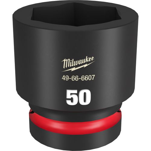 Main product image of SHOCKWAVE Impact Duty 1" Drive 50MM Standard 6 Point Socket, 49-66-6607