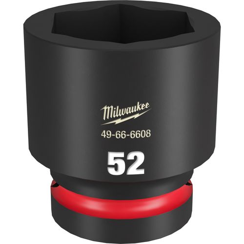 Main product image of SHOCKWAVE Impact Duty 1" Drive 52MM Standard 6 Point Socket, 49-66-6608
