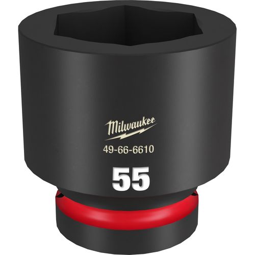 Main product image of SHOCKWAVE Impact Duty 1" Drive 55MM Standard 6 Point Socket, 49-66-6610