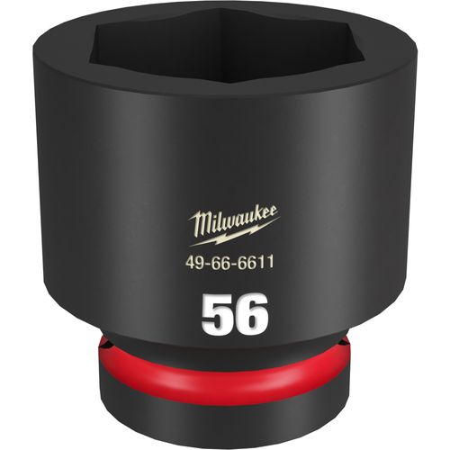 Main product image of SHOCKWAVE Impact Duty 1" Drive 56MM Standard 6 Point Socket, 49-66-6611