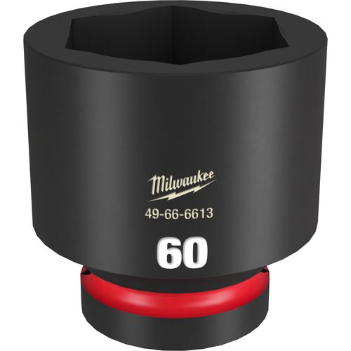 Main product image of SHOCKWAVE Impact Duty 1" Drive 60MM Standard 6 Point Socket, 49-66-6613