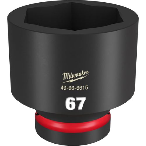 Main product image of SHOCKWAVE Impact Duty 1" Drive 67MM Standard 6 Point Socket, 49-66-6615
