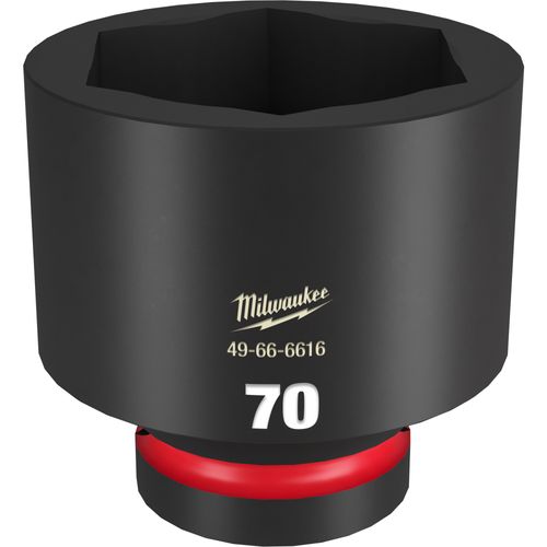Main product image of SHOCKWAVE Impact Duty 1" Drive 70MM Standard 6 Point Socket, 49-66-6616