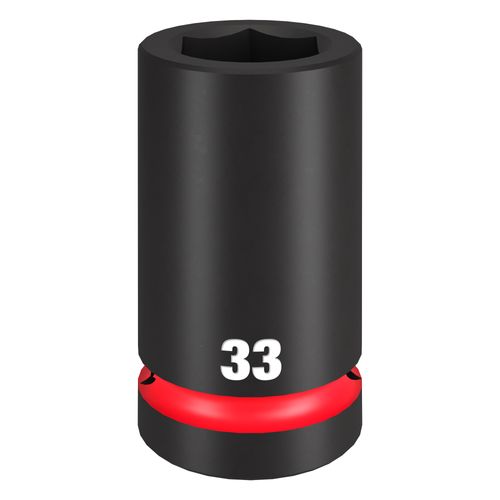 Main product image of SHOCKWAVE Impact Duty 1" Drive 33mm Deep 6 Point Socket, 49-66-6627