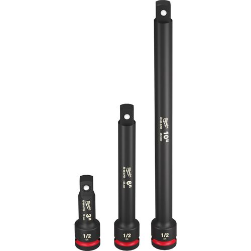 Main product image of 3 Piece SHOCKWAVE Impact Duty 1/2" Drive Extension Set, 49-66-6715