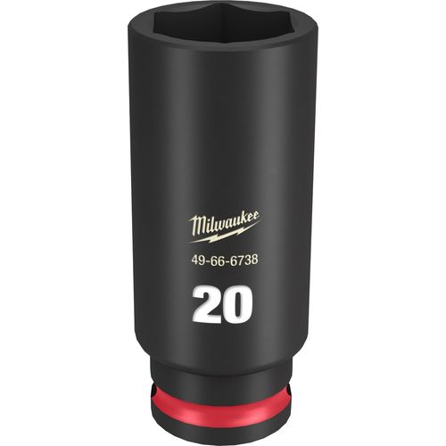 Main product image of SHOCKWAVE Impact Duty 3/8" Drive 20MM Deep 6 Point Socket, 49-66-6738