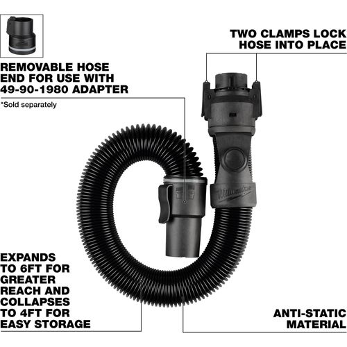 Main product image of 1-7/8" x 6' Flexible Hose, 49-90-1965