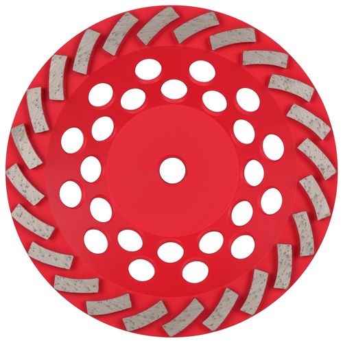 Main product image of 7" DIAMOND MAX Turbo Diamond Cup Wheel - 18 Segment, 49-93-7795