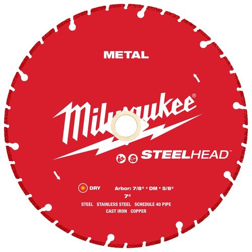 Main product image of 7" STEELHEAD Metal Cutting Diamond Blade, 49-93-7820
