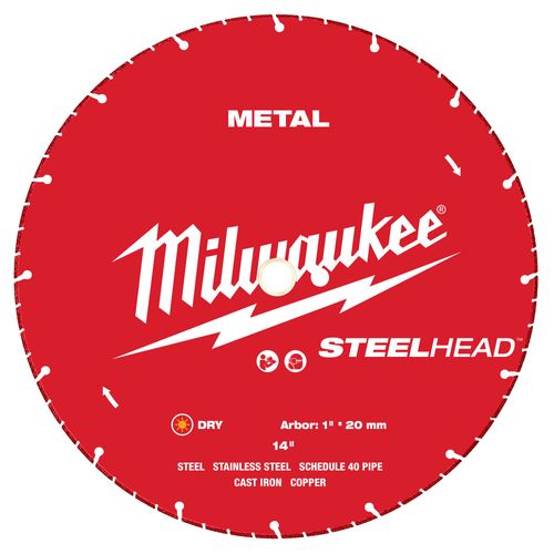 Main product image of 14" STEELHEAD Metal Cutting Diamond Blade, 49-93-7840