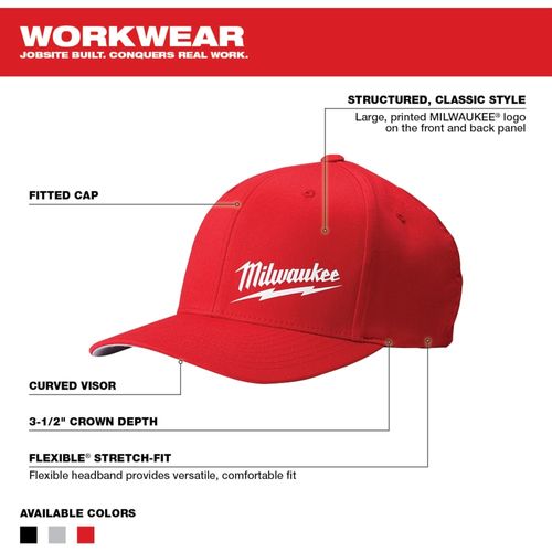 Main product image of Fitted Hat (Large||XL) 504R-LXL