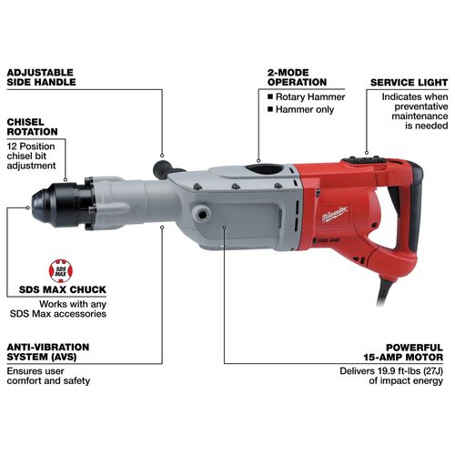 Main product image of 2" SDS Max Rotary Hammer, 5342-21