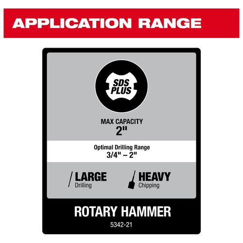 Main product image of 2" SDS Max Rotary Hammer, 5342-21