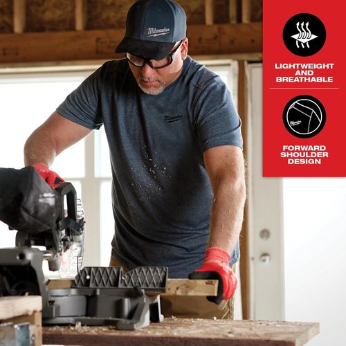 Main product image of FREEFLEX Hybrid Work Tee - Short Sleeve (Large) 603BL-L