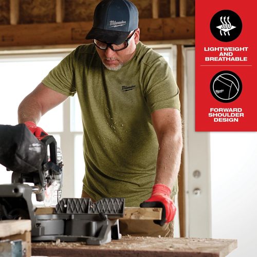 Main product image of FREEFLEX Hybrid Work Tee - Short Sleeve (Medium) 603GN-M