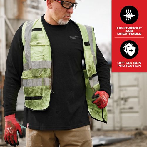 Main product image of FREEFLEX Hybrid Work Tee - Long Sleeve (Large), 604B-L