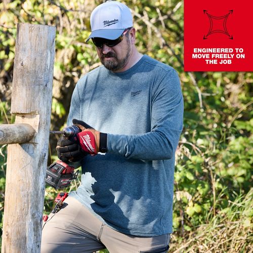 Main product image of FREEFLEX Hybrid Work Tee - Long Sleeve (2XL) 604E-2X