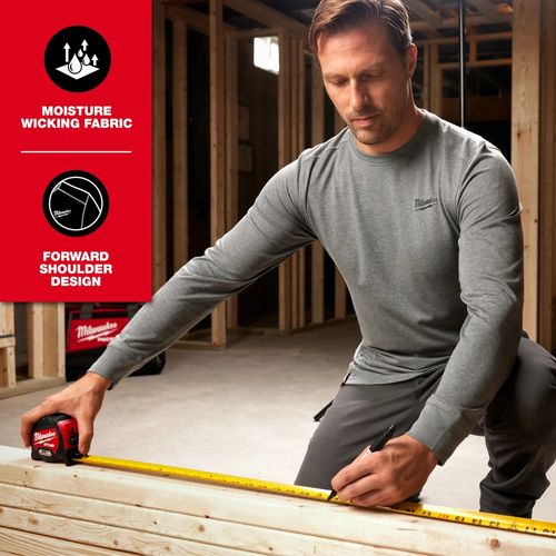 Main product image of FREEFLEX Hybrid Work Tee - Long Sleeve (2XL) 604E-2X
