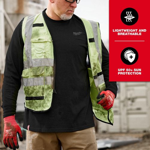 Main product image of FREEFLEX Hybrid Work Tee - Long Sleeve (Small) 604N-S