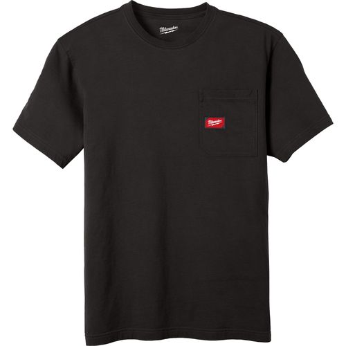 Main product image of GRIDIRON Pocket T-Shirt - Short Sleeve Black (2XL) 605B-2X