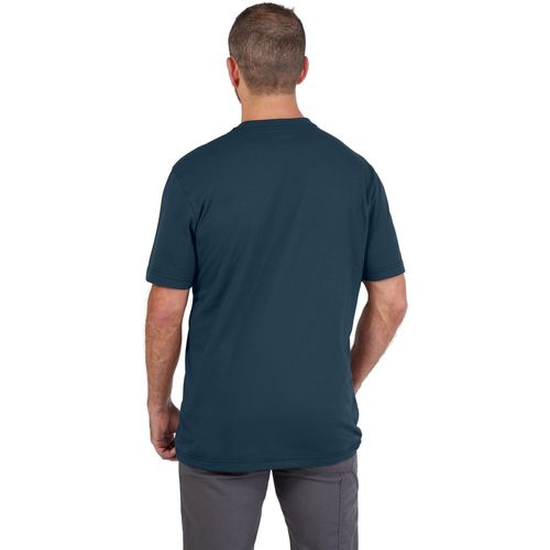 Main product image of GRIDIRON Pocket T-Shirt - Short Sleeve Blue (Small) 605BL-S