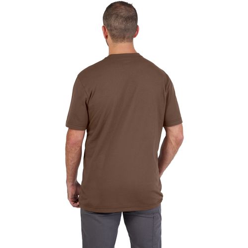 Main product image of GRIDIRON Pocket T-Shirt - Short Sleeve Brown (2XL) 605BR-2X