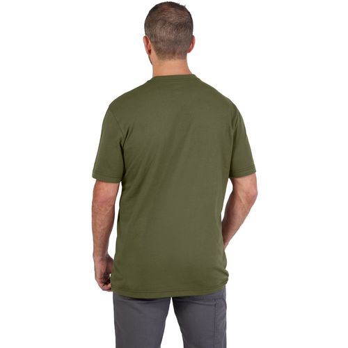 Main product image of GRIDIRON Pocket T-Shirt - Short Sleeve Green (Small) 605GN-S