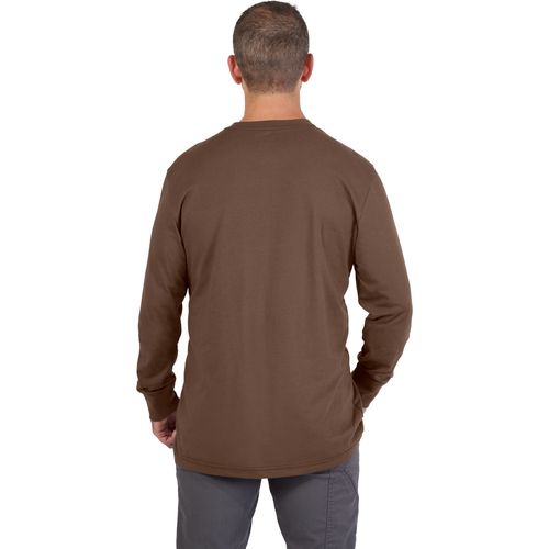 Main product image of GRIDIRON Pocket T-Shirt - Long Sleeve Brown (Large) 606BR-L