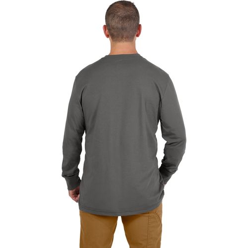 Main product image of GRIDIRON Pocket T-Shirt - Long Sleeve Gray (Small) 606G-S