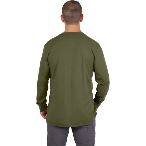 Main product image of GRIDIRON Pocket T-Shirt - Long Sleeve Green (Small) 606GN-S
