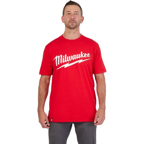 Main product image of Heavy Duty Tee - Short Sleeve Logo Red (Small) 607R-S