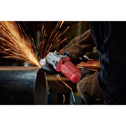 Main product image of 11 Amp 4-1/2"/5" Rat-Tail Grinder, Lock-On Switch, 6142-30