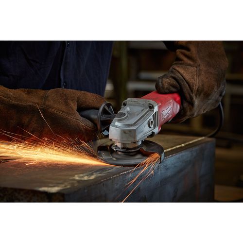 Main product image of 11 Amp 4-1/2"/5" Rat-Tail Grinder, Lock-On Switch, 6142-30