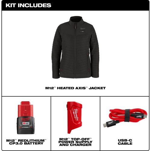 Main product image of M12 Women's Heated AXIS Jacket (Large) F102B-21L