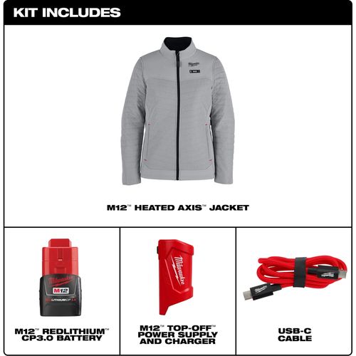 Main product image of M12 Women's Heated AXIS Jacket (2XL) F102G-212X
