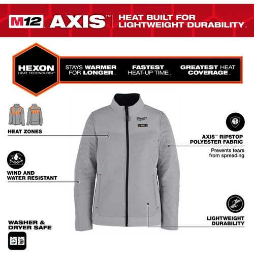 Main product image of M12 Women's Heated AXIS Jacket (Medium) F102G-21M